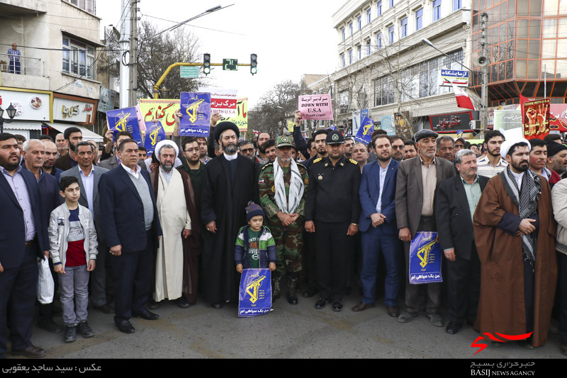 مردم استان اردبیل همگام با ملت ایران یک صدا بانگ 