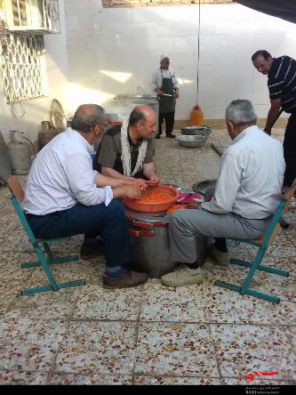 پخت دو هزار پرس غذای گرم در مناطق سیل زده خوزستان