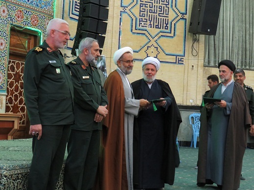 مراسم گرامیداشت روز عقیدتی سیاسی در سپاه تهران بزرگ برگزار شد