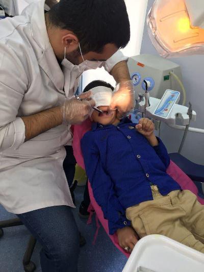 ارائه خدمات دندانپزشکی رایگان به ساکنین منطقه خرمدشت