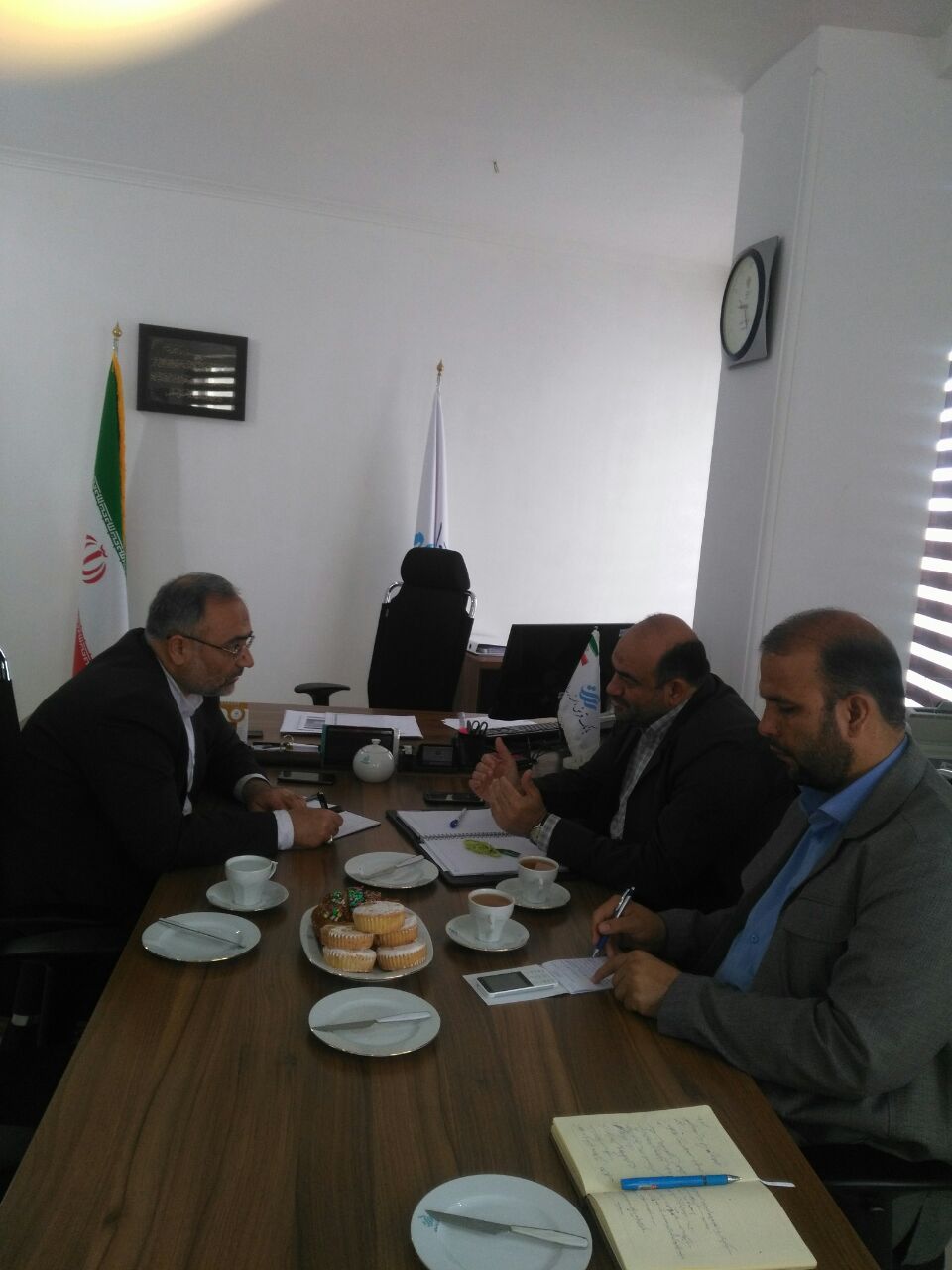 جلسه ریاست سازمان بسیج کارمندان سمنان با سرپرستی بانک رسالت استان