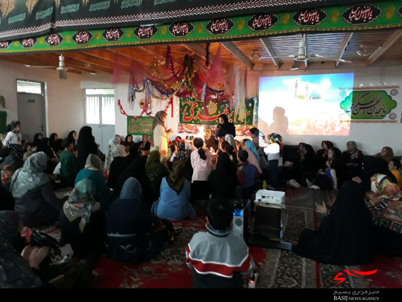 برگزاری جشن نیمه شعبان در پایگاه های حوزه شهیده حداد نژاد انزلی+تصاویر