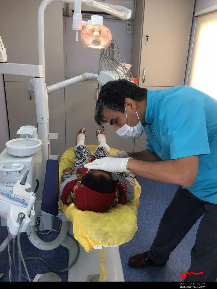 برگزاری ویزیت رایگان پزشکی و دندانپزشکی منطقه تپه قشلاق محمدشهر