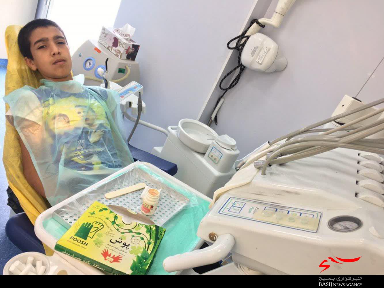 برگزاری ویزیت رایگان پزشکی و دندانپزشکی منطقه تپه قشلاق محمدشهر
