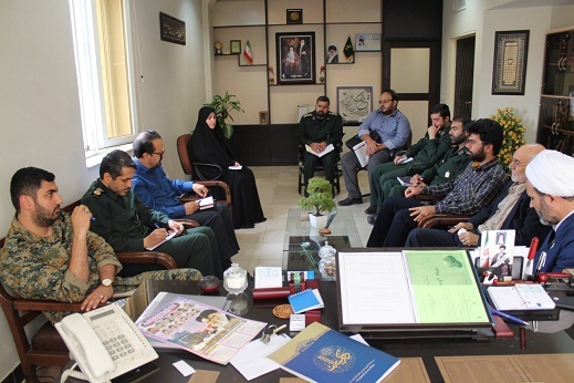 شورای سیاسی و جلسه توجیه برنامه های ناحیه مقاومت بسیج مقداد