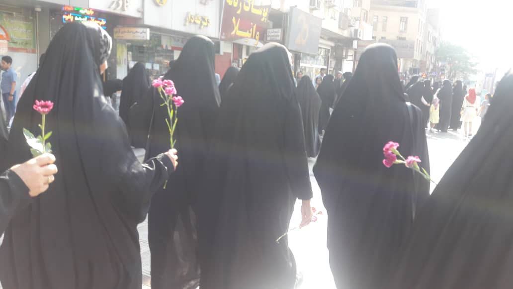 در استان خوزستان به مناسبت هفته حجاب و عفاف؛