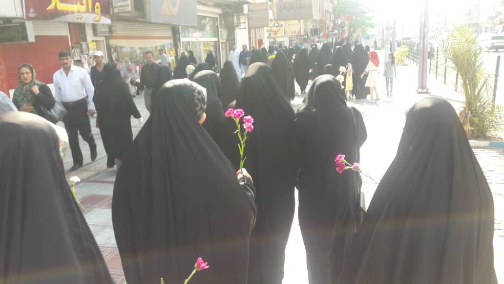 در استان خوزستان به مناسبت هفته حجاب و عفاف؛