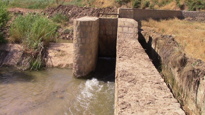 کانال آبرسانی زمین های کشاورزی در سیروان افتتاح شد