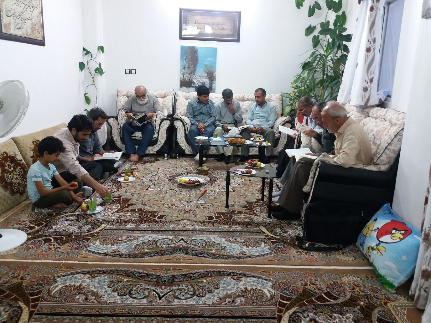 برگزاری جلسه دعا ‌‌‌و قرآن هفتگی در حوزه بسیج ادارات الحدید شاهرود