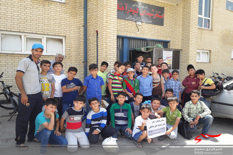 اجرای برنامه‌های متنوع در طرح جوانه‌های صالحین پایگاه شهید «باهنر» کبودراهنگ