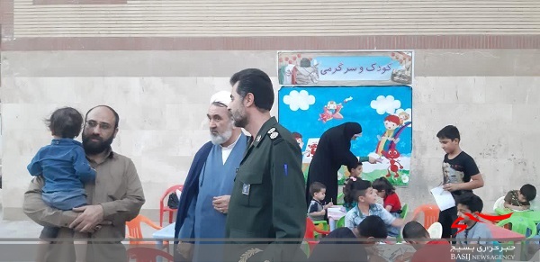 بازدید مسئولان ناحیه امام حسن مجتبی(ع) از جشنواره طرح اعتلا در پردیسان قم+ تصاویر