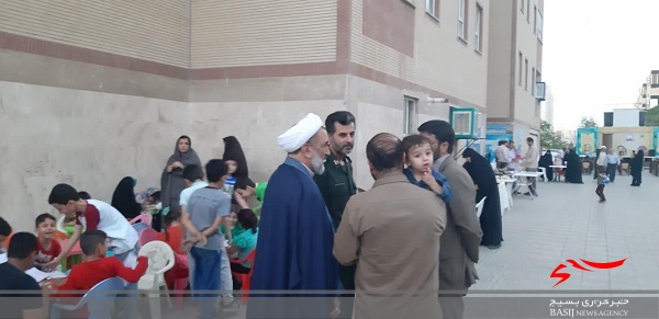 بازدید مسئولان ناحیه امام حسن مجتبی(ع) از جشنواره طرح اعتلا در پردیسان قم+ تصاویر