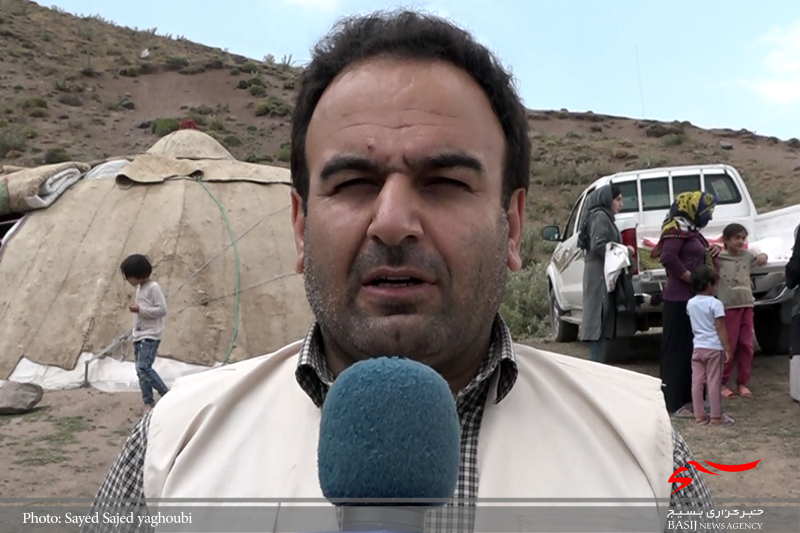 عشایر ییلاقات سردابه اردبیل توسط پزشکان جهادگر ویزیت شدند