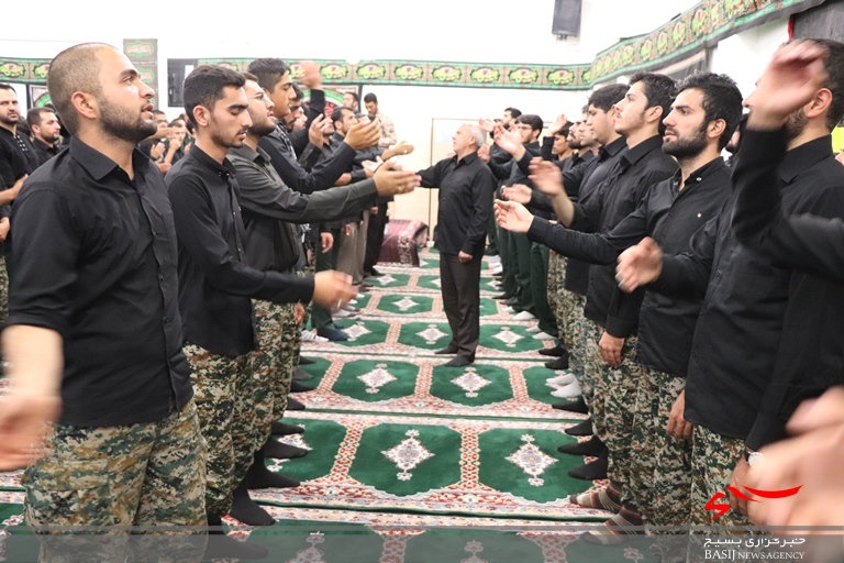 برگزاری مراسم طشت گذاری در سپاه ناحیه اردبیل
