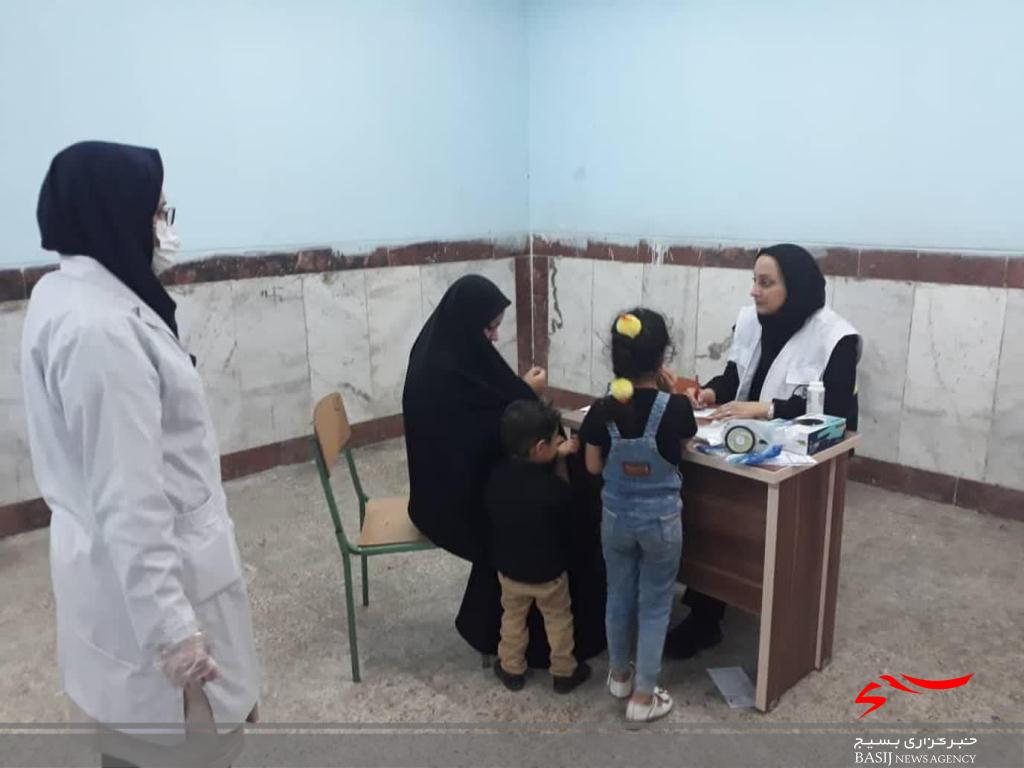 برگزاری ویزیت رایگان پزشکی جهت ساکنین منطقه خرمدشت
