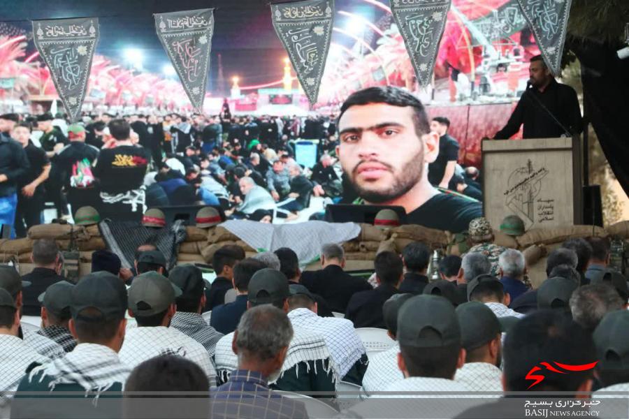 نخستین سالگرد شهید مدافع حرم «اصغر الیاسی» در کرج برگزار شد