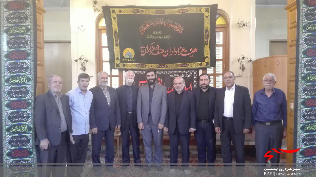 حضور حسن پور در اتحادیه صنف درودگران تهران
