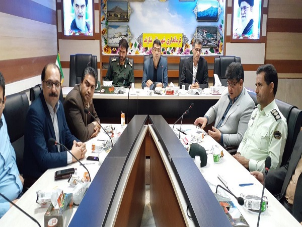 جلسه پیشگیری، هماهنگی و فرماندهی عملیات پاسخ به بحران در شهر شازند برگزار شد