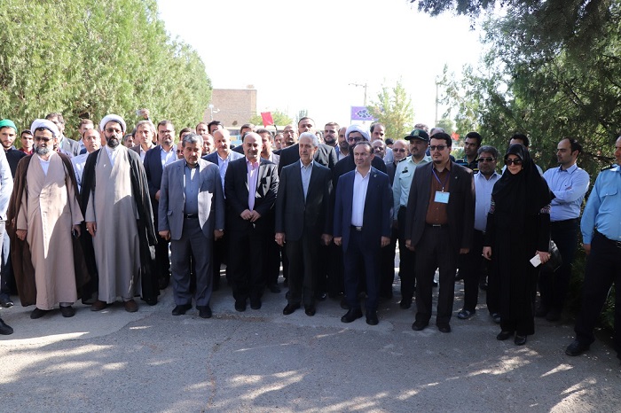 حضور وزیر علوم ،تحقیقات وفناوری دردانشگاه فنی وحرفه‌ای استان همدان