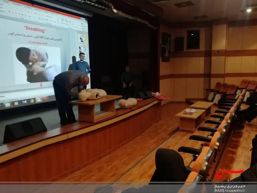 برگزاری دوره آموزشی امداد و نجات در دانشگاه علوم پزشکی البرز