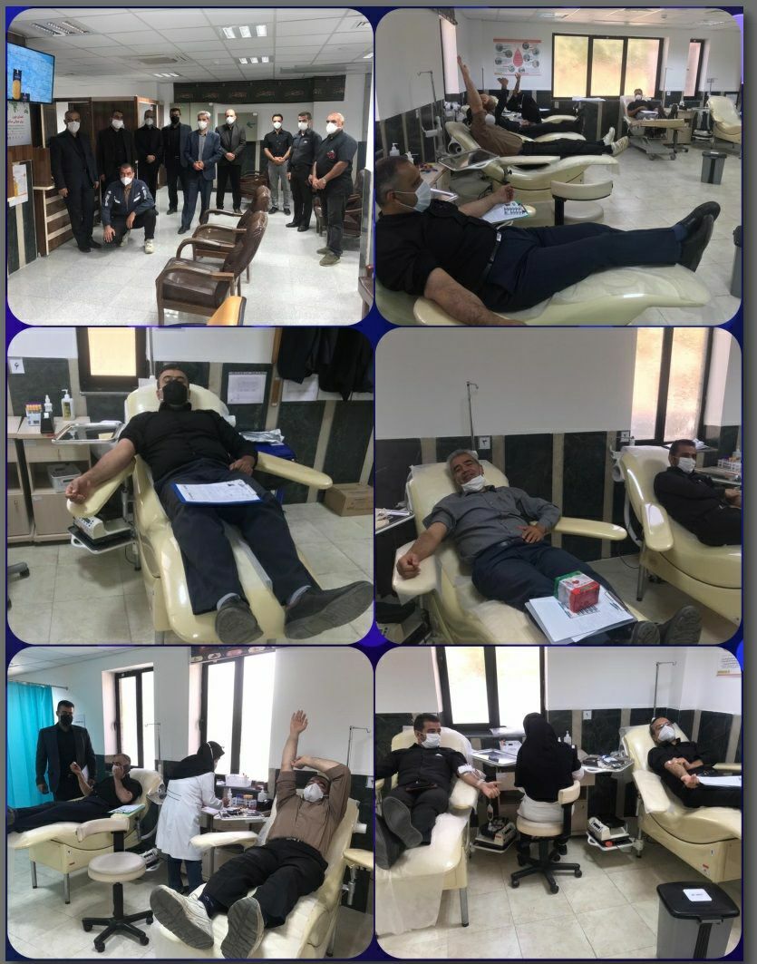 شرکت بسیجیان پایگاه باب الحوائج دانشگاه آزاد اسلامی شاهرود در برنامه نذر خون+ تصاویر