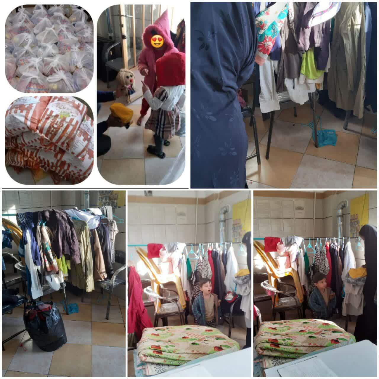 توزیع ۵۰ بسته معیشتی در محله اسلامی قائمیه شاهرود
