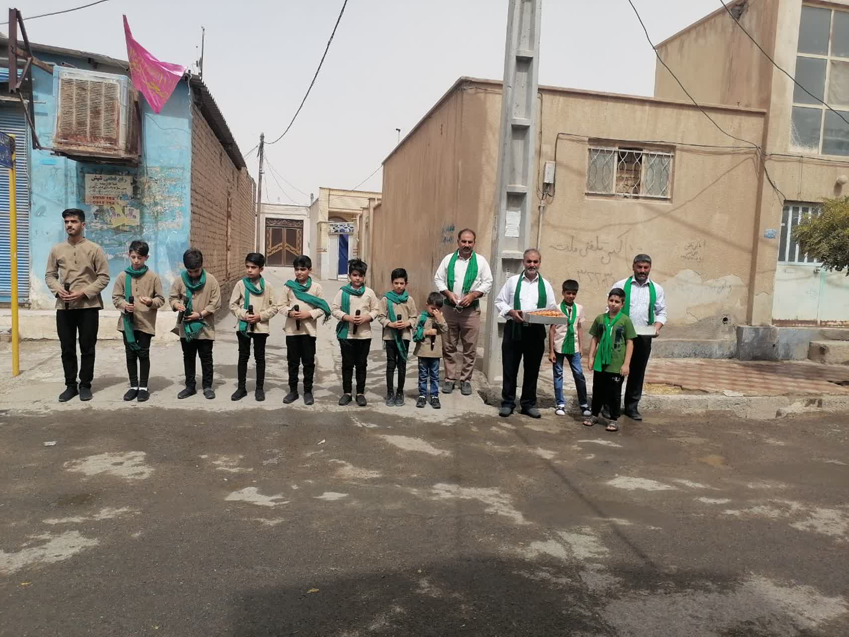 برگزاری برنامه های گرامیداشت عید غدیر در محدوده حوزه بسیج شهید جلالی قنوات