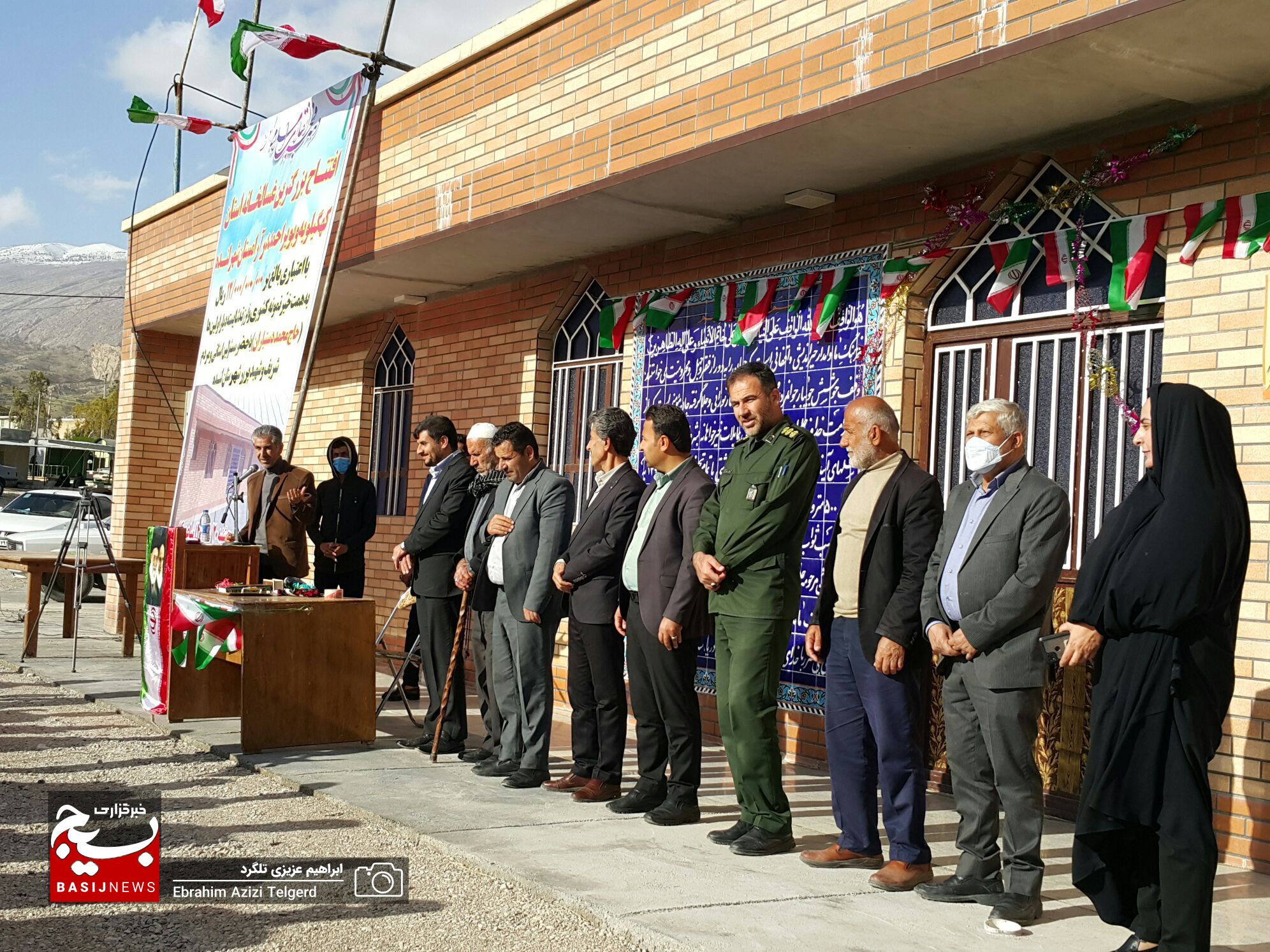 افتتاح بزرگترین غسالخانه استان کهگیلویه و بویراحمد در شهرستان لنده + ( تصاویر )