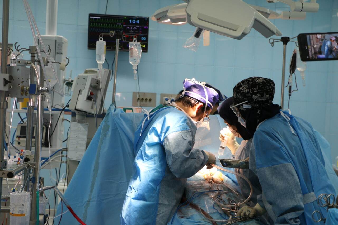 ۳۳ عمل موفق جراحی قلب باز در بیمارستان امام حسین (ع) شاهرود