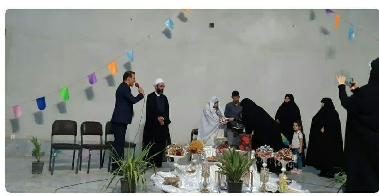 برگزاری مراسم ازدواج آسان در شهرستان فردوس