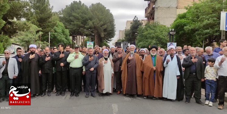 برگزاری اجتماع بزرگ صادقیون سبزوار در محل شهادت شهید غیرت