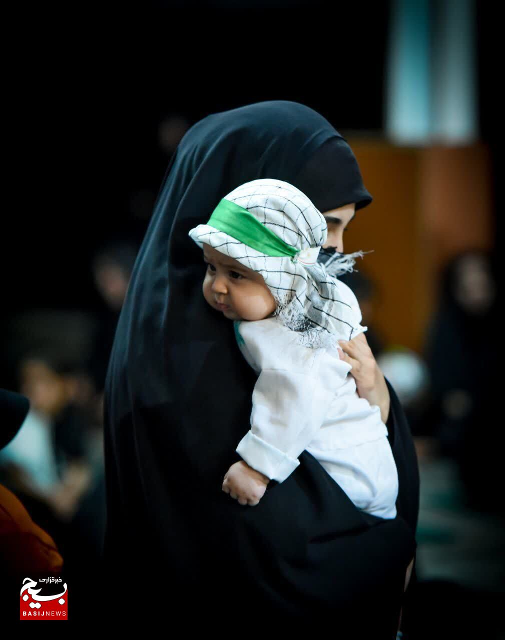 برگزاری مراسم شیرخوارگان حسینی در شهر کوهسار+تصاویر