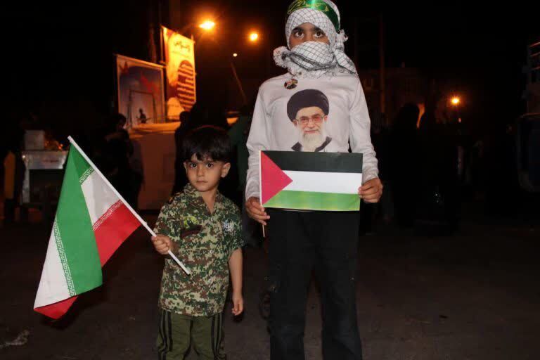 خروش مردم شهرستان چرام علیه جنایات اسرائیل در غزه+ (تصاویر )