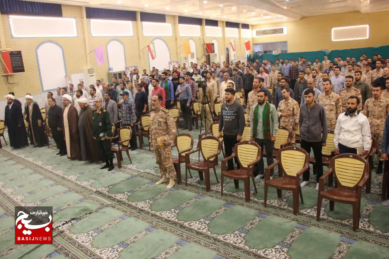 گرامیداشت هفته عقیدتی سیاسی سپاه در لشکر عملیاتی ۱۷ علی بن ابی‌طالب(ع) قم برگزار شد
