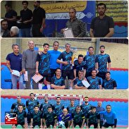 شاهرود قهرمان مسابقات فوتسال و تنیس روی میز فرهنگیان استان سمنان+ عکس