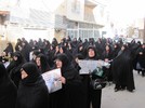 راهپیمایی اعتراض آمیز، نمازگزاران سامان در مقابل جنایات رژیم مسلمان کش آل سعود