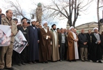 تظاهرات نمازگزاران شهرکردی در محکومیت جنایات آل‌سعود و اعدام شیخ نمر