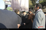 سردار حسین اشتری در مراسم تشییع پیکر مرحوم حجت السلام و المسلمین هاشمی رفسنجانی