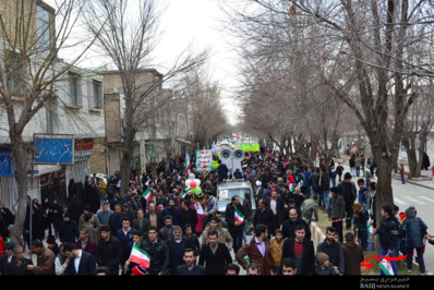 راهپیمایی 22 بهمن در فارسان