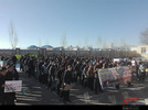 تجمع دانش آموزان سرعین در محکومیت اقدام سخیف رئیس‌جمهور آمریکا