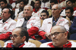 آیین نکوداشت خدمات داوطلبانه جمعیت هلال احمر استان اردبیل