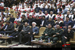 آیین نکوداشت خدمات داوطلبانه جمعیت هلال احمر استان اردبیل