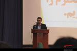 سخنرانی مدیر بنیاد شهید و امور ایثارگران خلخال مراسم سالگرد قیام مردم خلخال بر علیه رژیم ستم شاهی