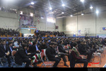 مراسم زنگ انقلاب در سالن شهید دیرین اردبیل
