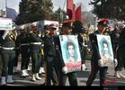 پیکر مطهر شهدای تازه تفحص شده نیروی انتظامی در کرج تشییع شد