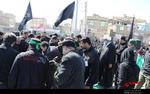 تشییع پیکر دو شهید گمنام در مهرشهر