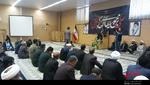 حضور فرمانده ناحیه روح الله یزد در مراسم دفتر امام جمعه استان