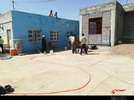 گروه جهادی شهید رییس عبداللهی/ روستای حاجی آباد آقا/ بهسازی و رنگ امیزی مدرسه سلمان فارسی