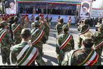 مراسم رژه نیروهای مسلح اردبیل به مناسبت روز ارتش