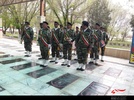 تجدید بیعت با آرمان‌های شهدای دفاع مقدس شهرستان قوچان در روز ارتش